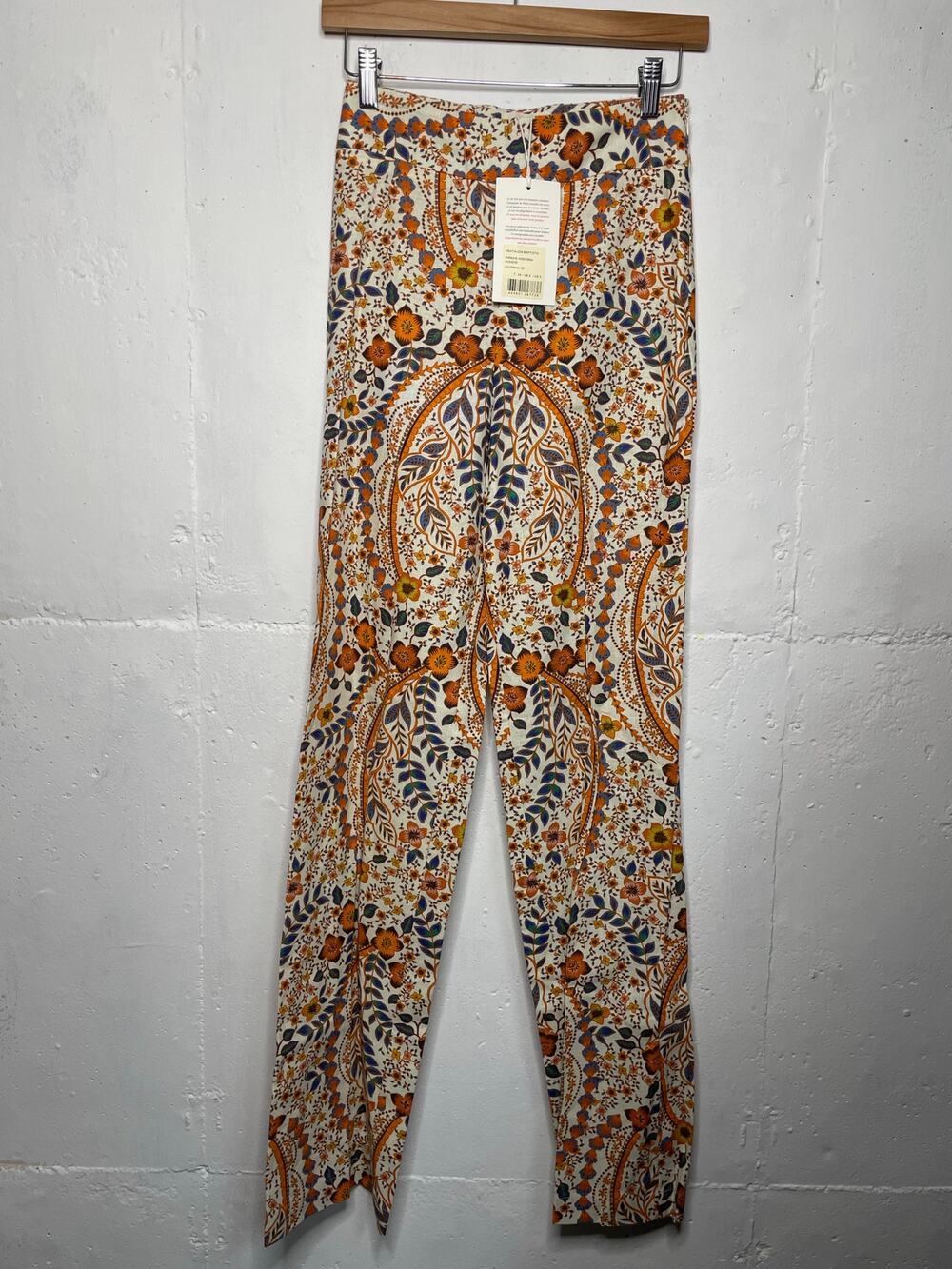 NEW Sezane Pantalon Baptisto Western Boheme Size 34 US 2 Pants High Rise
